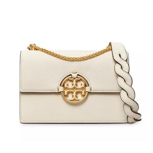 Tory Burch Women's Miller Small Flap Shoulder Bag - New Ivory